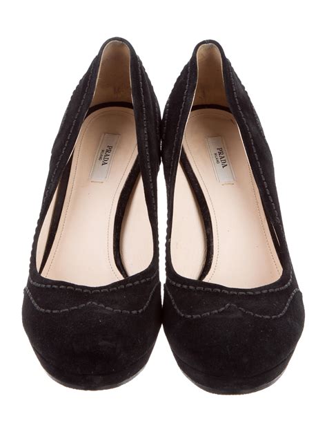 prada stacked shoes|prada suede shoes prices online.